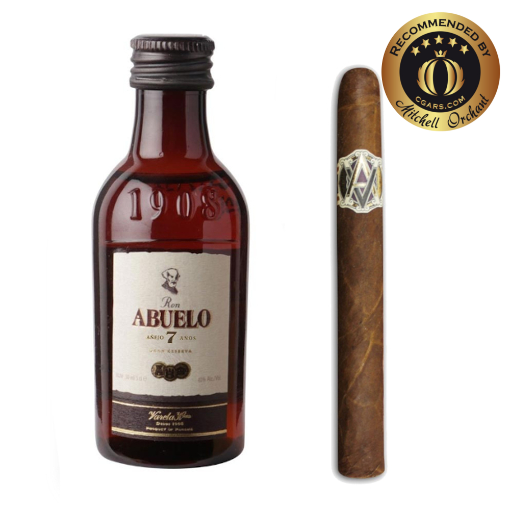 Intro to Pairing - AVO Uvezian Domaine Purito + Ron Abuelo 7 Year Old Rum 5cl